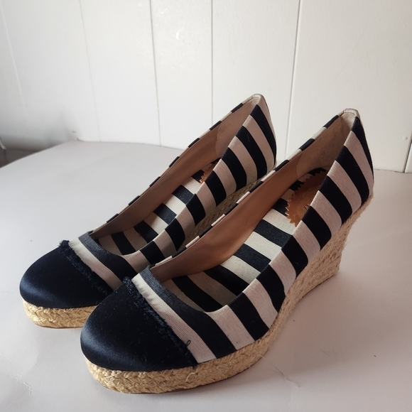 J. Crew Seville Espradille Wedge Heels Size 9 - Picture 5 of 15